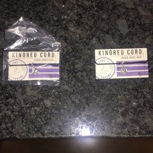 Alex and Ani Kindred Cord with Ice Skate Charm